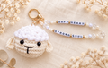 Sheep: Soft Heart Strong Soul Bag Bestie Keychain