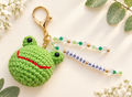 Choose Happy Frog Keychain